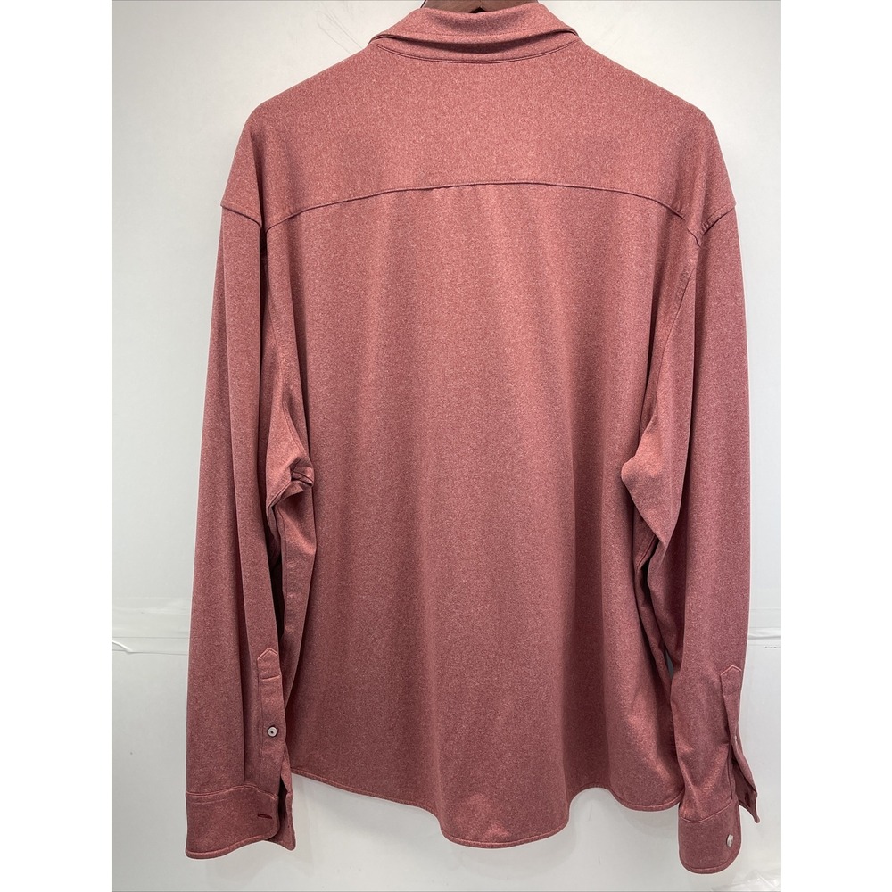 UNTUCKIT PERFORMANCE TEE BUTTON DOWN SHIRT SIZE XXXL 3XL TERRA STRETCH - Picture 10 of 11